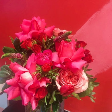 Pink Explosion (size option) *bouquet* deep/hotpinks